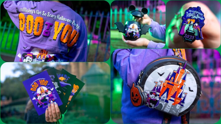 New Entertainment & Merchandise for 2025 Mickey’s Not So Scary Halloween Party